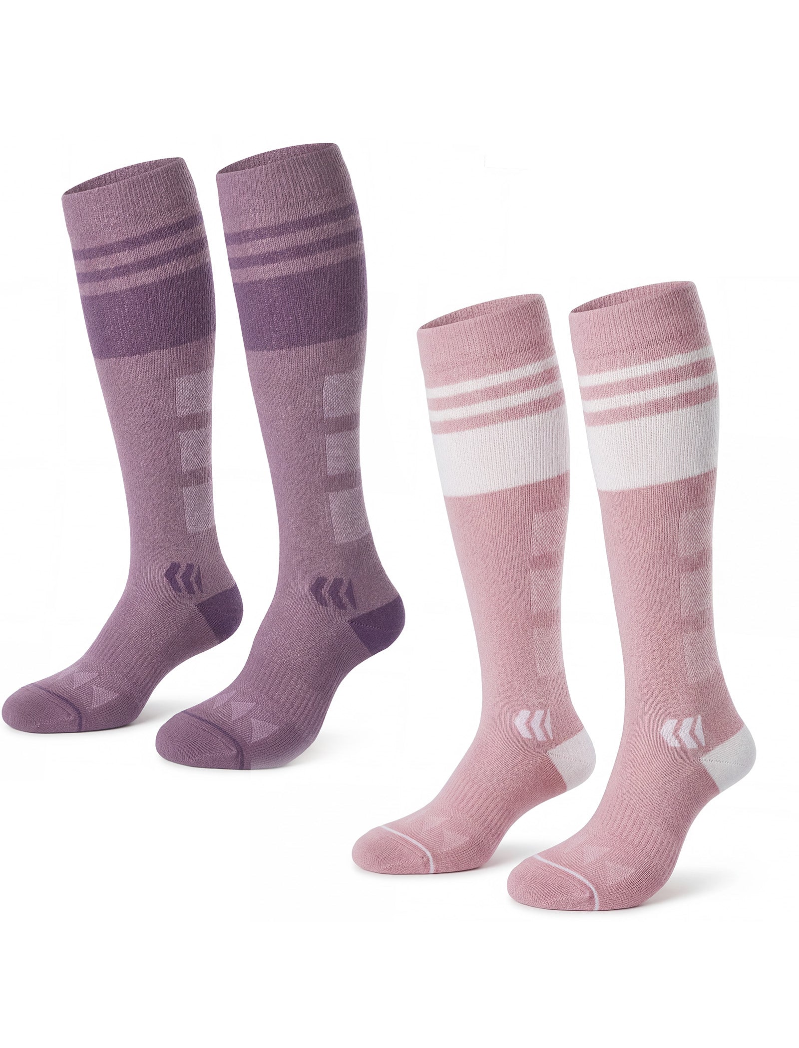 Momcozy Wide Calf Compression Socks 20-30mmHg for Sports 2 Pairs X5Q5